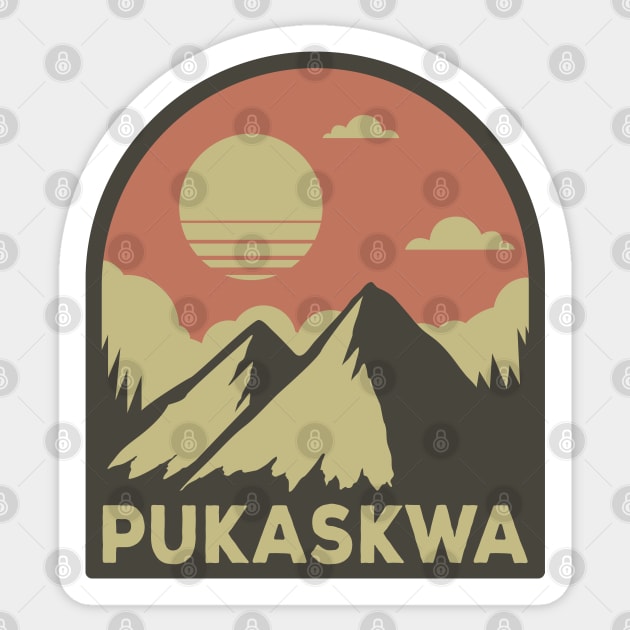 Pukaskwa national park Sticker by hardy 